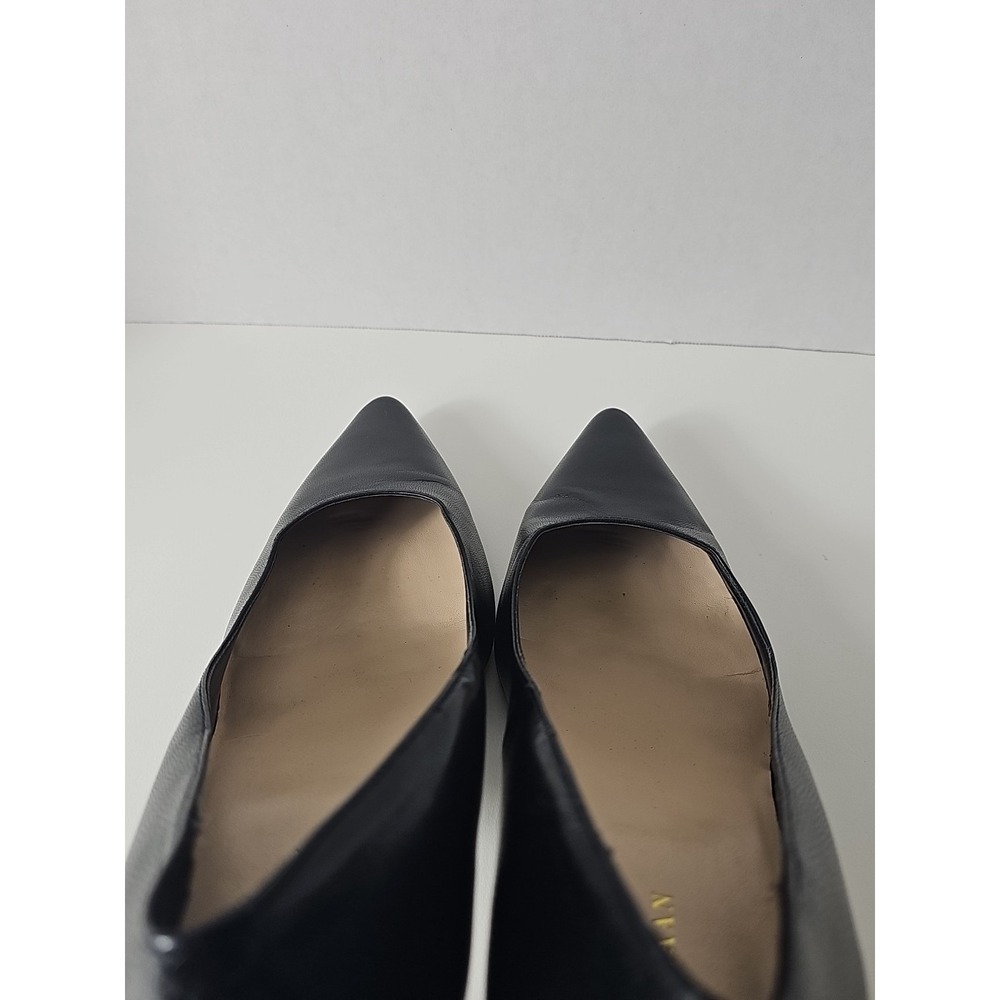 COLE HAAN Black Leather Pointed Toe High Heels  Shoes Women's Size 7.5B‎ - Picture 15 of 15